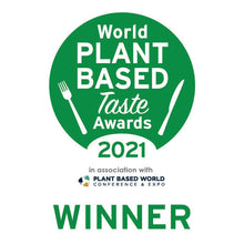 Load image into Gallery viewer, Logo of World Plant Based taste awards 2021 Winner