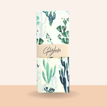 Load image into Gallery viewer, Goldilocks Goods Beeswax Food Wraps: Cacti Extra Large