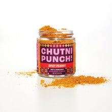 Load image into Gallery viewer, Chutni Punch Spicy Peanut Jar - 12 jars x 2 oz case