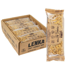Load image into Gallery viewer, Lenka Bars Peanut Butter With Sea Salt Bar - 96 bars x 2.25oz case