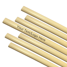 Load image into Gallery viewer, Holy City Reusable Reed Straw Bundle Angled with Your Text Here Capability