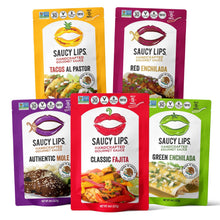 Load image into Gallery viewer, The Saucy Lips Five-Flavor Variety Pack