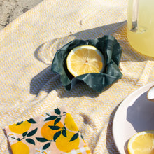 Load image into Gallery viewer, Goldilocks Goods Beeswax Food Wraps: Amalfi Lemons Set of 3
