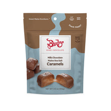 Load image into Gallery viewer, Bixby Milk Chocolate Sea Salt Caramels--6 Pouches