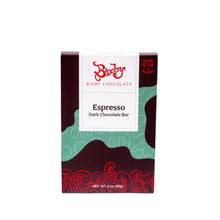 Load image into Gallery viewer, Bixby Organic Espresso Dark Chocolate Bar