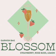 Load image into Gallery viewer, Root Elixirs Blossom Premium Cocktail Garnish Pack