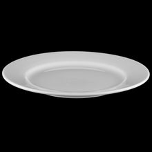 Load image into Gallery viewer, Wilmax Porcelain Set Of 12 Professional Rolled Rim White Dessert Plate 7" inch | 18 Cm