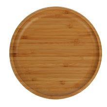 Load image into Gallery viewer, Wilmax Porcelain Set Of 6 Bamboo Round Plate 9" inch |For Appetizers / Barbecue / Steak