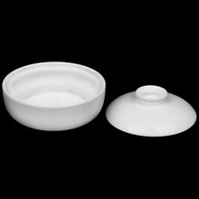 Load image into Gallery viewer, Wilmax Porcelain Set Of 6 White Soup Cup With Lid 5" inch | 11 Fl Oz