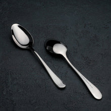 Load image into Gallery viewer, Wilmax Porcelain Set Of 12 Dinner Spoon 8" inch | 21 Cm