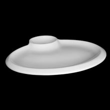 Load image into Gallery viewer, Wilmax Porcelain Set Of 6 White Round Plate With Sauce Compartment 8" inch |