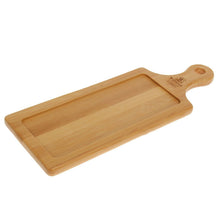 Load image into Gallery viewer, Wilmax Porcelain Set Of 10 Bamboo Tray 11.75" inch X 4.5" inch | For Appetizers / Barbecue / Burger Sliders