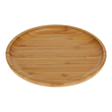 Load image into Gallery viewer, Wilmax Porcelain Set Of 6 Bamboo Round Plate 9" inch |For Appetizers / Barbecue / Steak