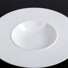 Load image into Gallery viewer, Wilmax Porcelain Set Of 3 White Deep Plate 11" inch | 28 Cm 9 Fl Oz | 280 Ml