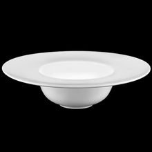 Load image into Gallery viewer, Wilmax Porcelain White Deep Plate 9" inch | 22.5 Cm 14 Oz | 400 Ml