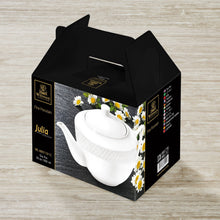 Load image into Gallery viewer, Wilmax Porcelain White Teapot 30 Oz | 900 Ml