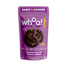 Load image into Gallery viewer, Purple package of whoa! dough brownie batter cookie dough