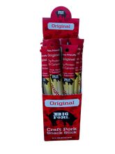Load image into Gallery viewer, Big Fork Craft Pork Snack Stick - 20 Sticks case