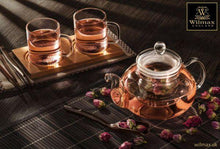 Load image into Gallery viewer, Wilmax Porcelain Thermo Glass Teapot 20 Fl Oz | High temperature and shock resistant