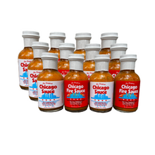 Load image into Gallery viewer, Chicago Sauce & Chicago Fire Sauce Bottles