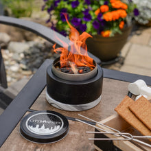 Load image into Gallery viewer, City Bonfires Petite Tabletop Fire Bowl +1 City Bonfire