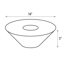 Load image into Gallery viewer, Concrete Cone Fire Pit