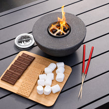 Load image into Gallery viewer, Concrete Semi-Round Fire Pit