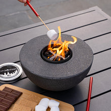 Load image into Gallery viewer, Concrete Semi-Round Fire Pit