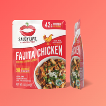 Load image into Gallery viewer, Fajita Chicken – 42g Protein | Ready in 90 Seconds