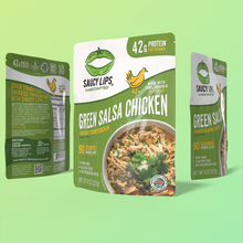 Load image into Gallery viewer, Green Salsa Chicken – 42g Protein | Ready in 90 Seconds