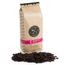 Load image into Gallery viewer, EMERGENCY ROAST (FULL CITY ROAST) by fire grounds coffee company