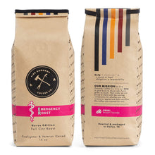 Load image into Gallery viewer, EMERGENCY ROAST (FULL CITY ROAST) by fire grounds coffee company