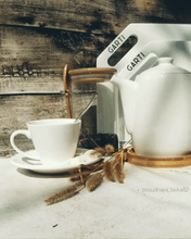 Load image into Gallery viewer, Wilmax Porcelain Set Of 6 White Tea Cup 6 Oz | 180 Ml