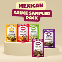 Load image into Gallery viewer, The Saucy Lips Five-Flavor Variety Pack