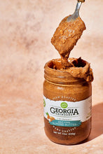 Load image into Gallery viewer, Georgia Grinders Almond Butter Assorted 4 Pack (One 12oz jar of each: Original Almond Butter, Maple Caramel Almond Butter, Salt Free Almond Butter, Honey Roasted Almond Butter - (CP-CL) by Georgia Grinders