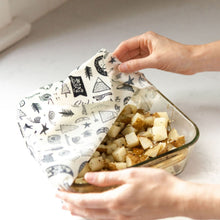 Load image into Gallery viewer, Goldilocks Goods Beeswax Food Wraps: Camping Adventure Set of 3