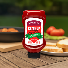 Load image into Gallery viewer, True Made No Added Sugar Ketchup, Squeeze Bottle - 6 bottles x 18.5 oz case