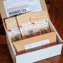Load image into Gallery viewer, Open Door Tea Rooibos Tea Sampler | 3 Loose Leaf Teas for Gifts & Tastings