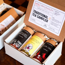 Load image into Gallery viewer, Open Door Tea Traditional Tea Sampler | 3 Loose Leaf Teas for Gifts & Tastings