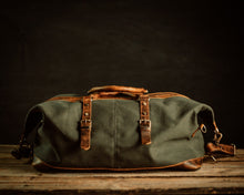 Load image into Gallery viewer, Vintage Gentlemen The “Weekender” Duffle Bag
