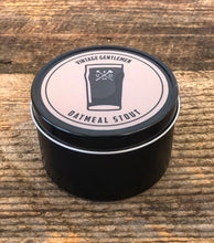 Load image into Gallery viewer, Vintage Gentlemen “Oatmeal Stout” Soy Candle