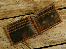 Load image into Gallery viewer, Vintage Gentlemen VG Buffalo Leather Wallet