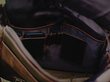 Load image into Gallery viewer, Vintage Gentlemen The “Lewis” Buffalo Leather Messenger Bag
