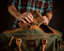 Load image into Gallery viewer, Vintage Gentlemen The “Weekender” Duffle Bag