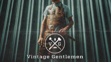 Load image into Gallery viewer, Vintage Gentlemen Full Grain Buffalo Leather Apron