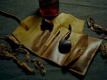 Load image into Gallery viewer, Vintage Gentlemen “The Chesterton” Leather Pipe Roll