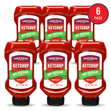 Load image into Gallery viewer, True Made No Added Sugar Ketchup, Squeeze Bottle - 6 bottles x 18.5 oz case