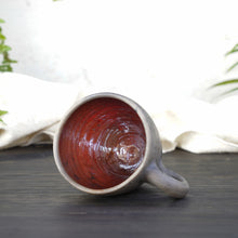 Load image into Gallery viewer, Wool+Clay Large Earth Ceramic Mug | Red