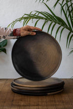 Load image into Gallery viewer, Wool+Clay Large Smoked Ceramic Dinner Plate