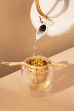 Load image into Gallery viewer, Mala Tara Bamboo Tea Strainer - 20 pieces